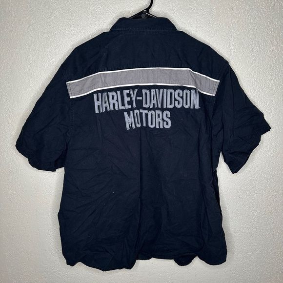 Harley Davidson Button Down Shirt XXL - Picture 3 of 4